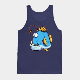 Dumb monster fish fish color Tank Top